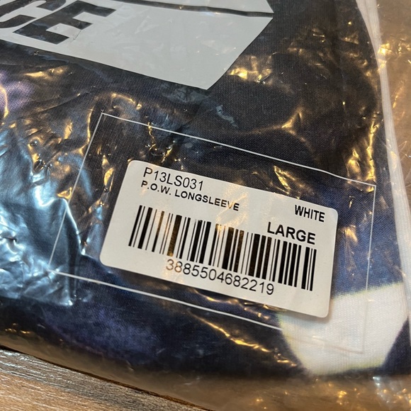PALACE Palasonic Diana Longsleeve White Tee | Size  Large NWT never worn - Picture 2 of 4